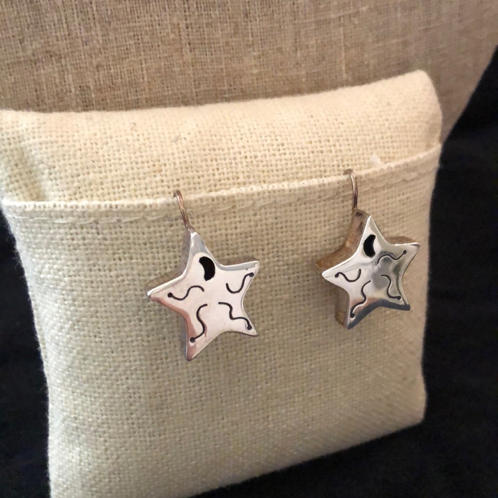Retired Silpada star earrings